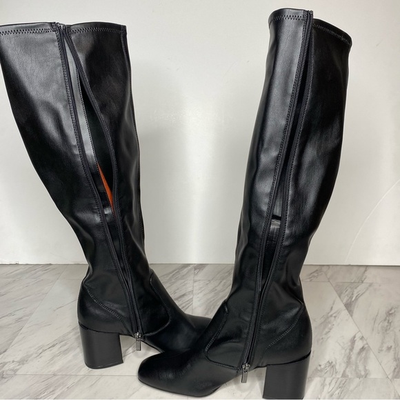 Franco Sarto Talfer Black Tall Heeled Boot 8M - Picture 7 of 16